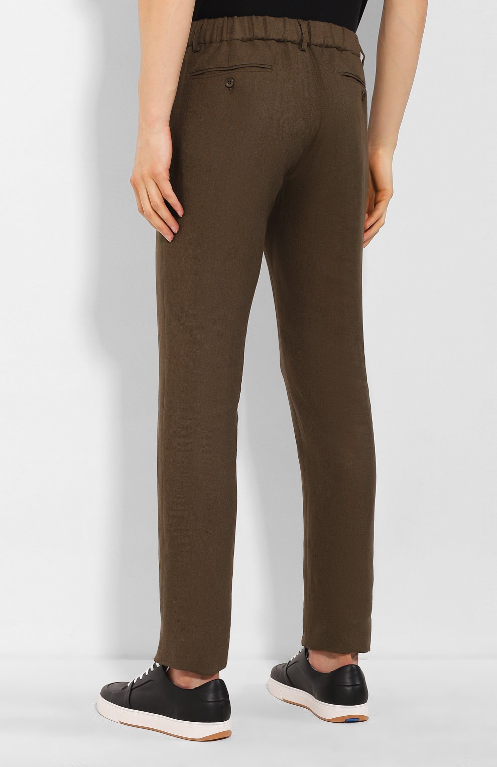 Льняные брюки LORO PIANA, арт. FAL1502, фото 4