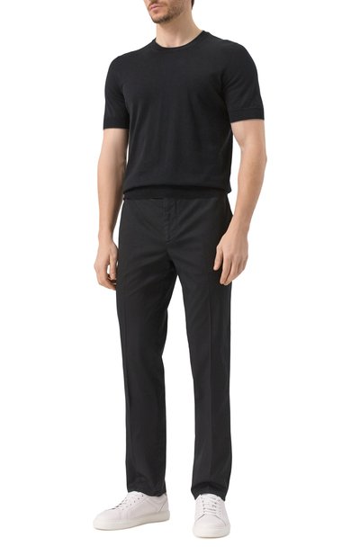 Хлопковый джемпер BRUNELLO CUCINELLI, арт. M29805200, фото 2