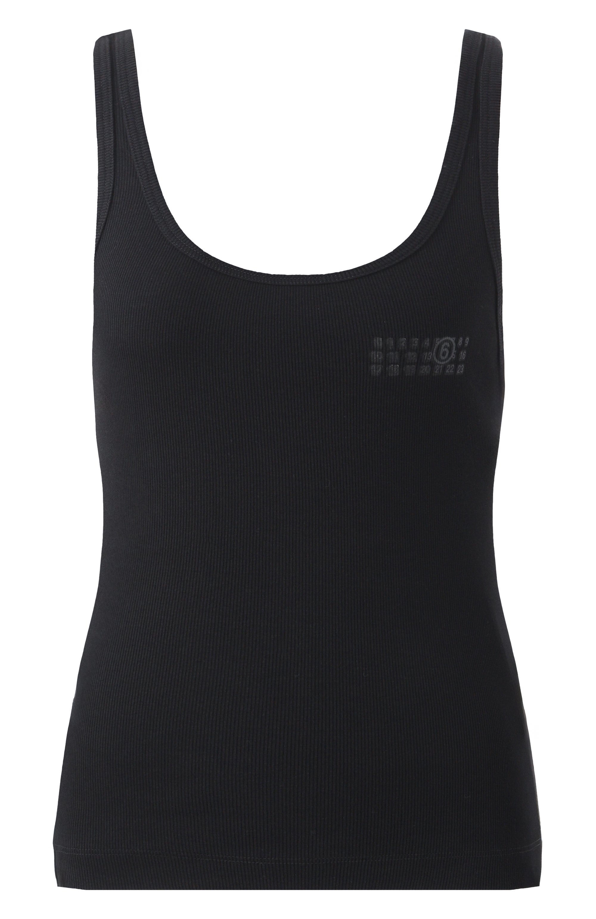 Хлопковая майка MM6, арт. S52NL0070/M20054, фото 1