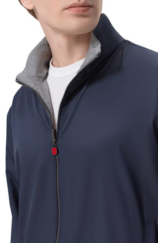 Двусторонний бомбер Kiton UW2306V0820H Синий  UW2306V0820H Фото 5