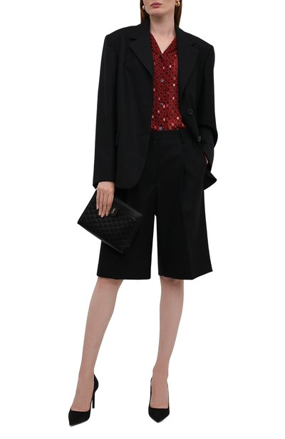 Шерстяной жакет DRIES VAN NOTEN черного цвета по цене 105500 руб., арт. 212-030418-3183, фото 2 Шерстяной жакет DRIES VAN NOTEN, арт. 212-030418-3183, фото 2