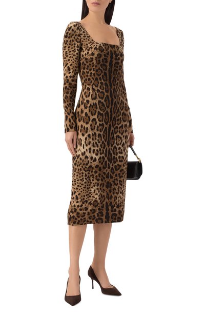 Замшевые туфли new cardinale 75 DOLCE & GABBANA коричневого цвета по цене 96050 руб., арт. CD1997/A1275, фото 3 Замшевые туфли new cardinale 75 DOLCE & GABBANA, арт. CD1997/A1275, фото 3
