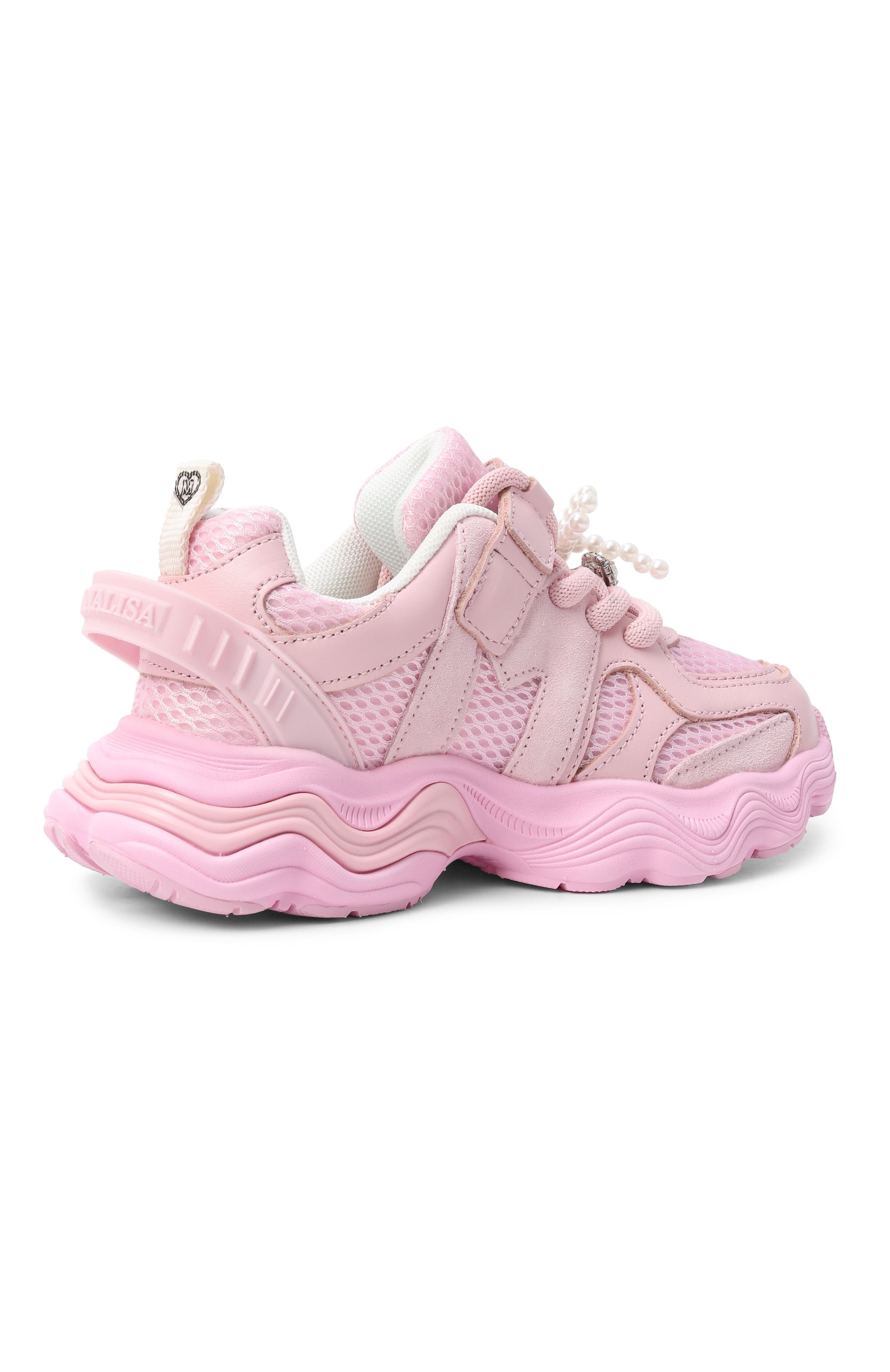 Комбинированные кроссовки MONNALISA, арт. 8CG004, фото 3