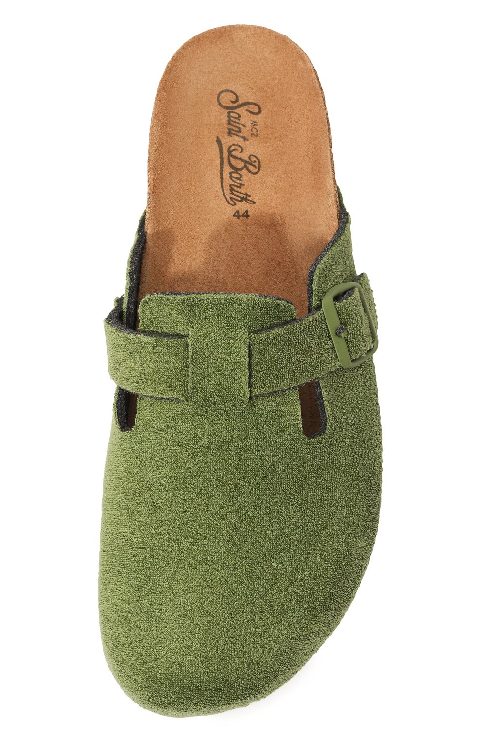 Текстильные сабо MC2 SAINT BARTH зеленого цвета по цене 13050 руб., арт. STBA/SANDAL MULE/00870D, фото 6 Текстильные сабо MC2 SAINT BARTH, арт. STBA/SANDAL MULE/00870D, фото 6