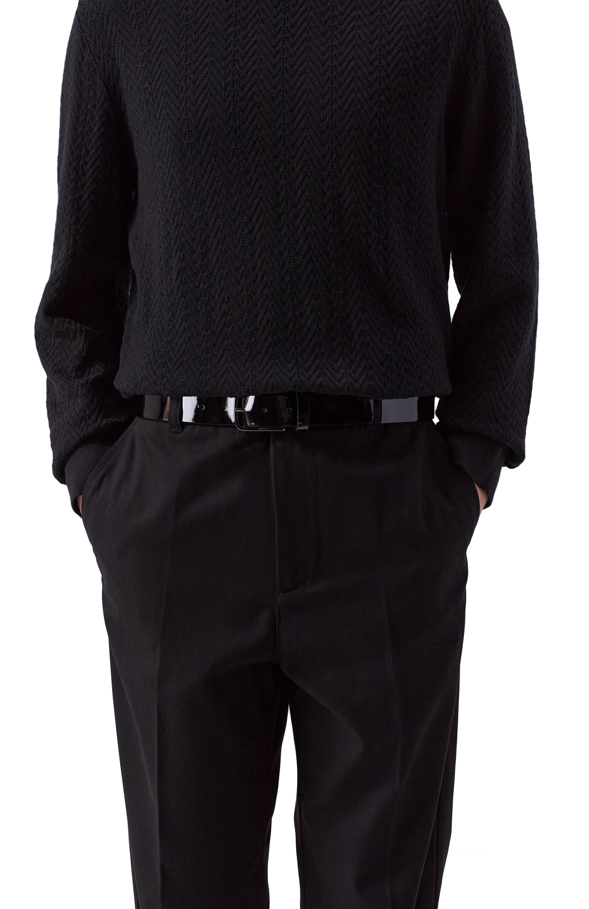 Кожаный ремень HUGO, арт. 50553719, фото 2