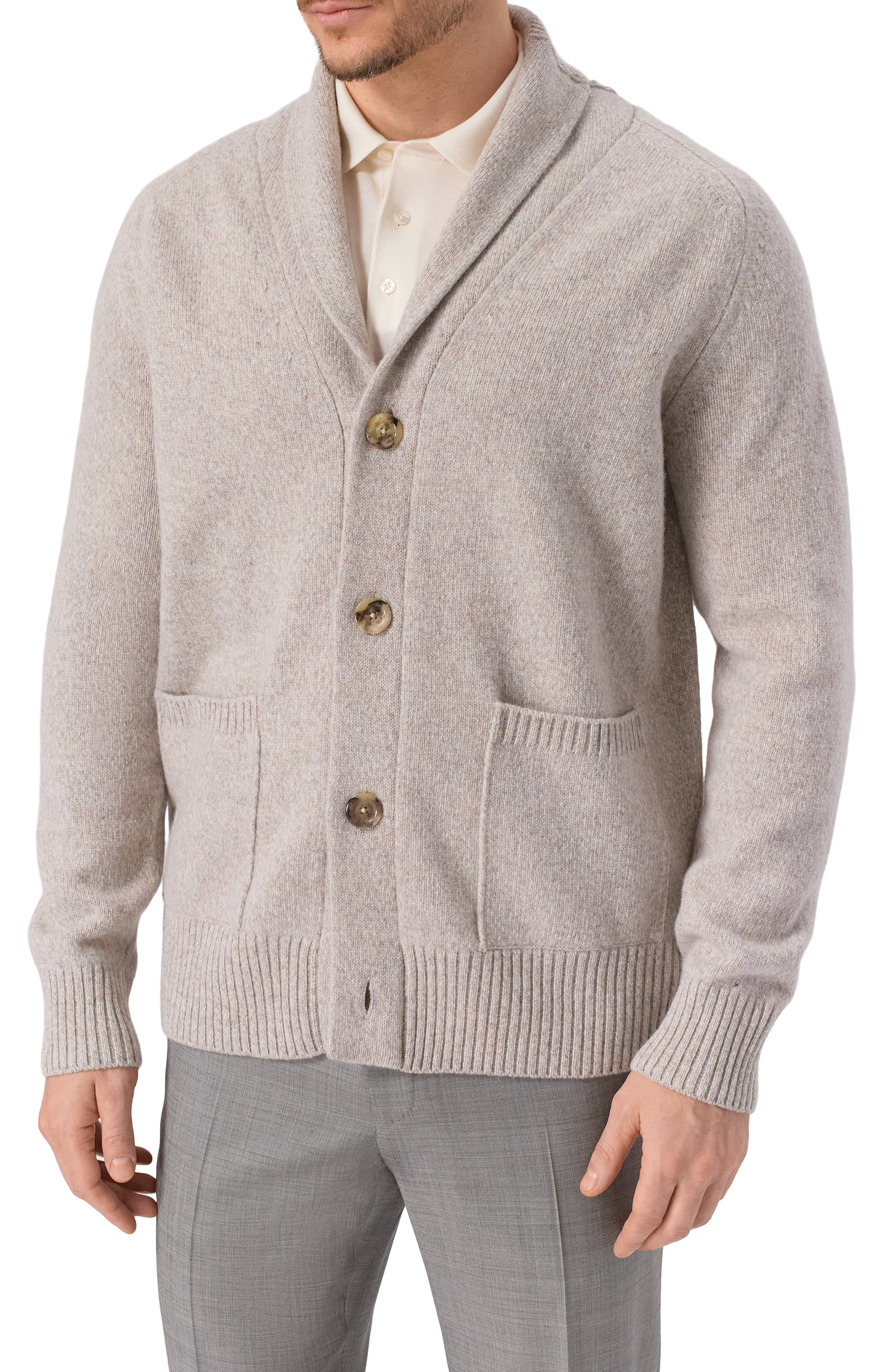 Шерстяной кардиган ANDREA CAMPAGNA, арт. M5625-6452T, фото 3