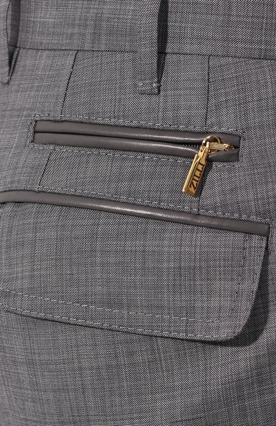 Брюки из шерсти и шелка ZILLI, арт. M0R-40-38N-56139/0001, фото 5