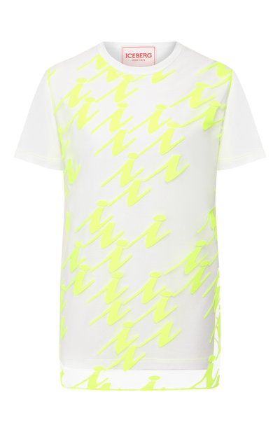 Женская хлопковая футболка ICEBERG, арт. 20E I2S0/F021/4157