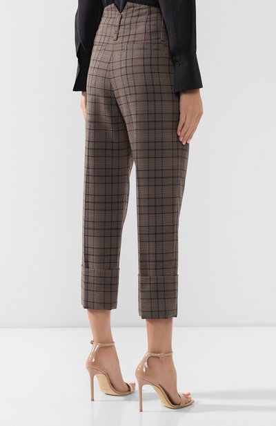 Брюки и з смеси шерсти и хлопка BRUNELLO CUCINELLI, арт. MB519P7027, фото 4
