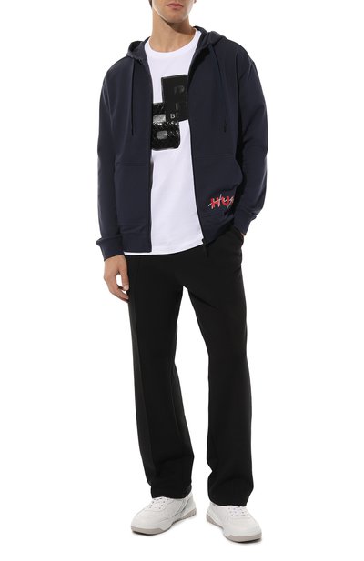 Хлопковая толстовка HUGO, арт. 50496982, фото 2