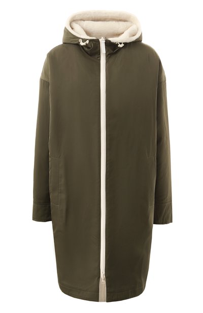 Женская двусторонняя парка из овчины YVES SALOMON, арт. 23WFM06793M05X