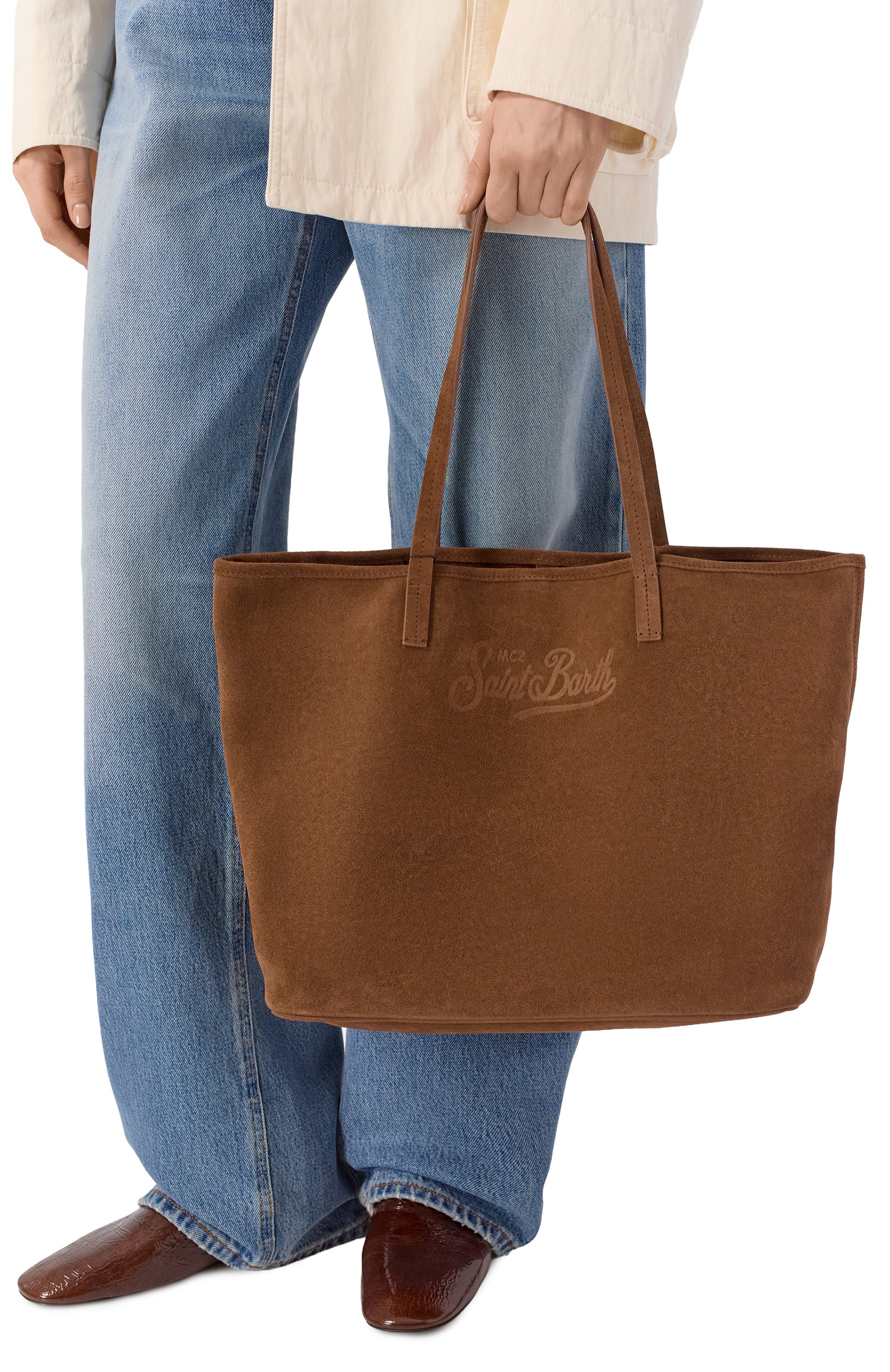 Сумка-тоут city large MC2 SAINT BARTH, арт. CB0003-00098L/CITY BAG SUEDE, фото 2