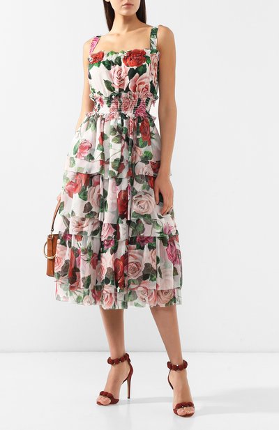 Шелковое платье DOLCE & GABBANA, арт. F6C8BT/HS102, фото 2