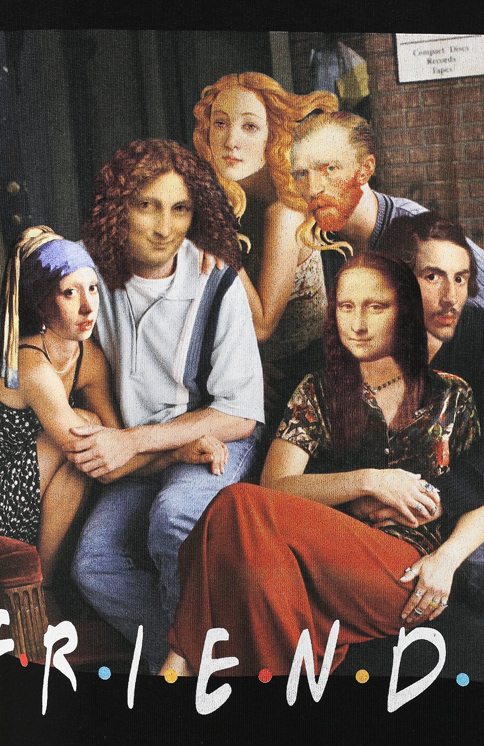 Хлопковый свитшот DIEGO VENTURINO, арт. SS19 - DV FLG CFD, фото 5