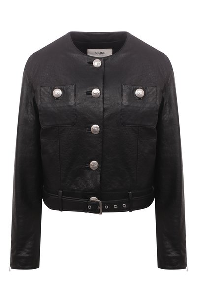 Женская кожаная куртка CELINE, арт. 2F280303P