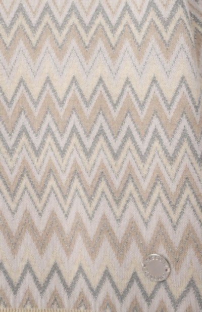 Шерстяной пуловер MISSONI светло-бежевого цвета по цене 41200 руб., арт. MZ9A50/W0028, фото 3 Шерстяной пуловер MISSONI, арт. MZ9A50/W0028, фото 3
