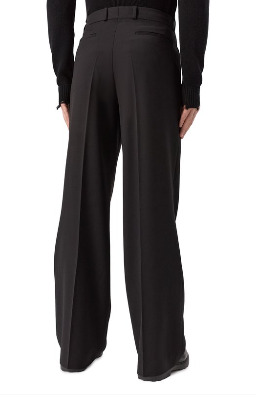 Шерстяные брюки Jacob Lee MWP003SS25B-W Чёрный  MWP003SS25B-W Фото 4
