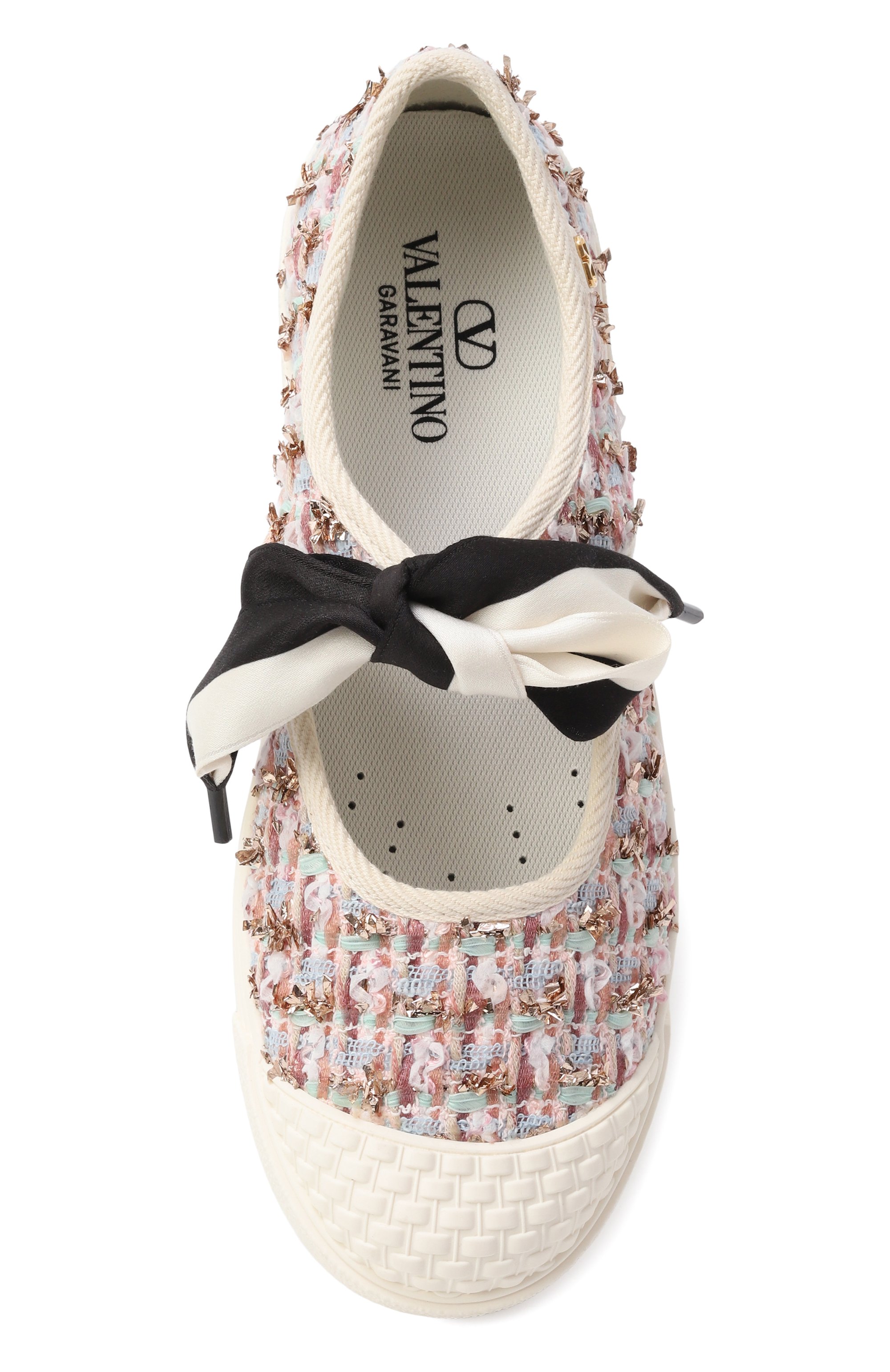 Текстильные кеды bay by bay VALENTINO, арт. 7W2S0LH9/MZR, фото 6