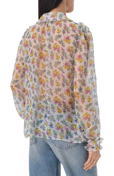 Шелковая блузка DOLCE & GABBANA, арт. F5U02T/IS10C, фото 4