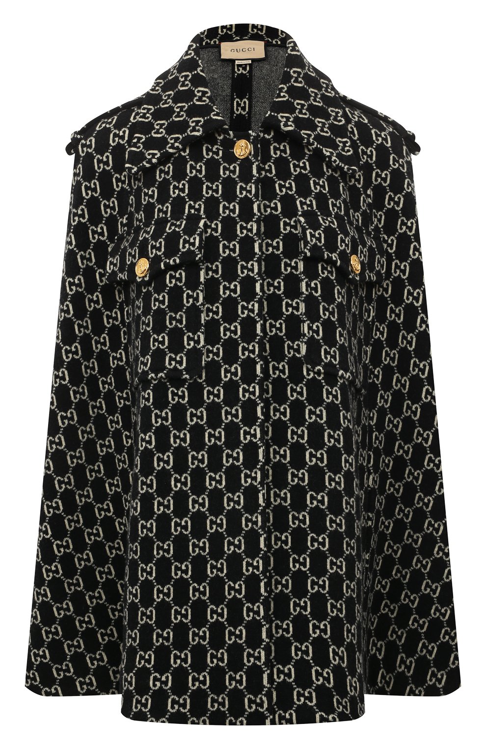 Шерстяная накидка GUCCI, арт. 650533 XKBR8, фото 1