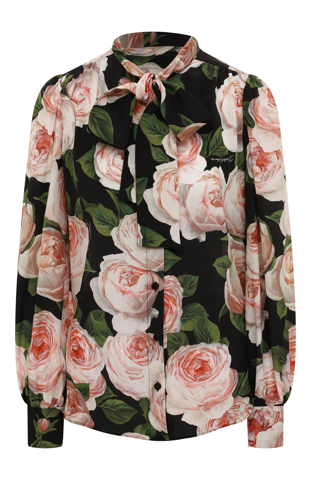 Шелковая блузка DOLCE & GABBANA, арт. F5J57T/HS10J/0UTLET AW22-23, фото 1