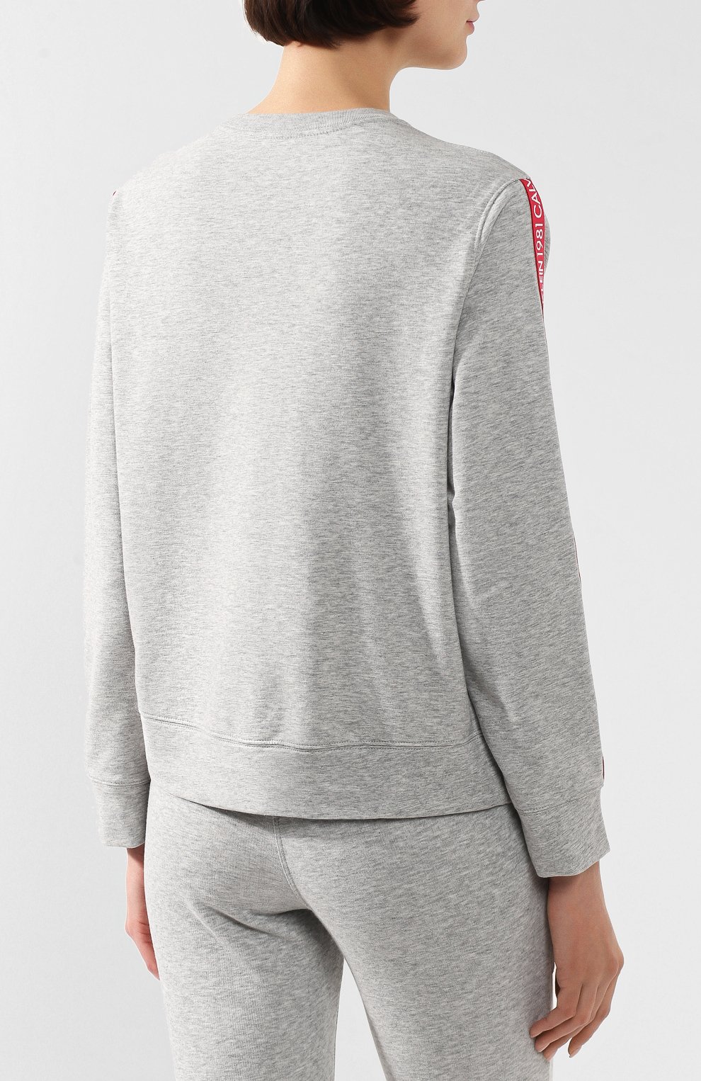 Хлопковый свитшот CALVIN KLEIN, арт. QS6320E, фото 4