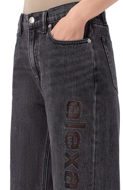 Джинсы ALEXANDER WANG черного цвета по цене 92750 руб., арт. 4DC3254837, фото 5 Джинсы ALEXANDER WANG, арт. 4DC3254837, фото 5