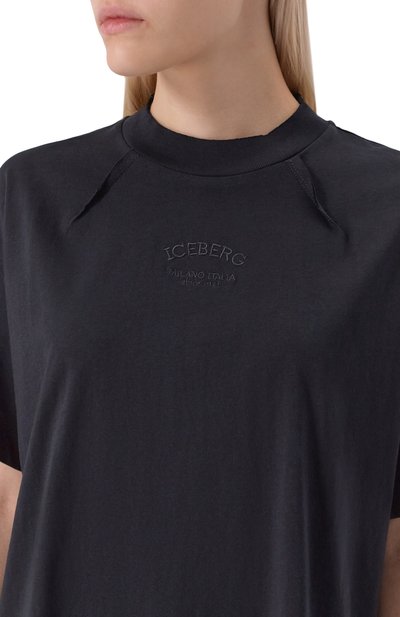 Хлопковая футболка ICEBERG, арт. F081/6325, фото 5