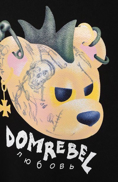 Хлопков�ый свитшот DOMREBEL, арт. PIERCINGS/SWEATSHIRT, фото 5
