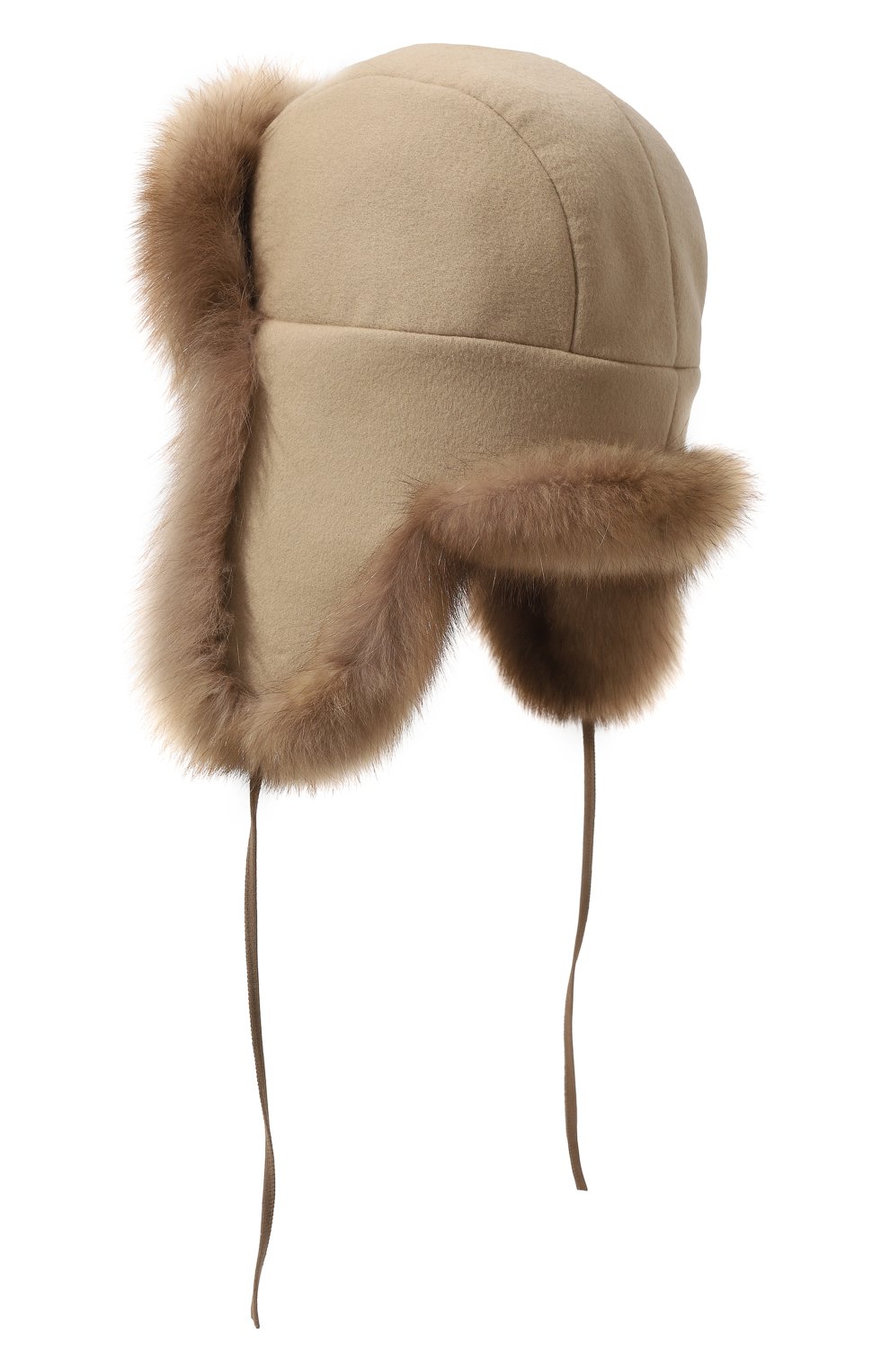 Шапка-ушанка сандра с отделкой из меха соболя FURLAND, арт. 0139612610009100028, фото 2