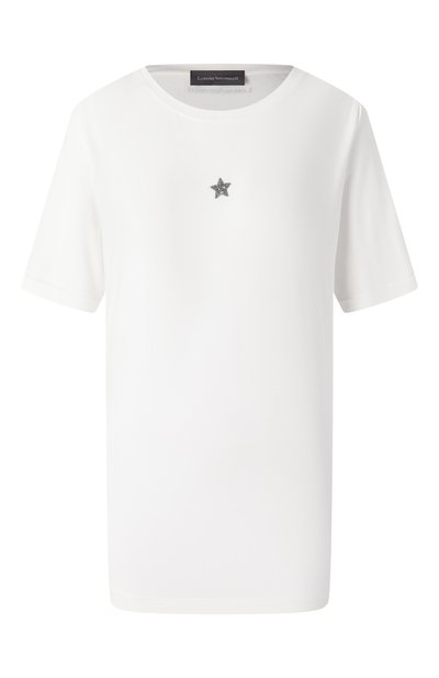 Женская хлопковая футболка LORENA ANTONIAZZI, арт. TS24/9999