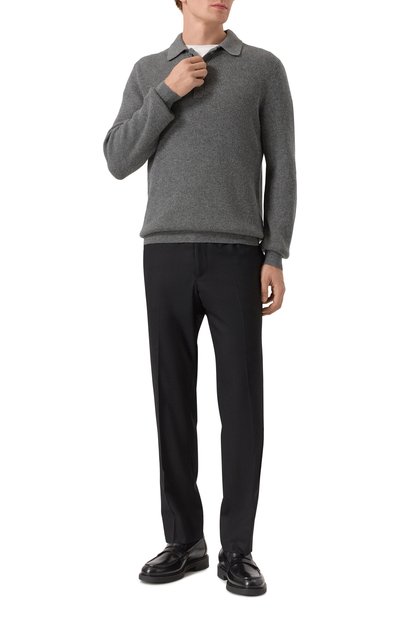 Мужские кожаные пенни-лоферы harris GIANVITO ROSSI, арт. U25210.20G0M.SRABLACK