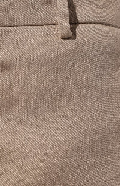 Шорты изо льна и хлопка KITON, арт. UFPPBK0604D, фото 5