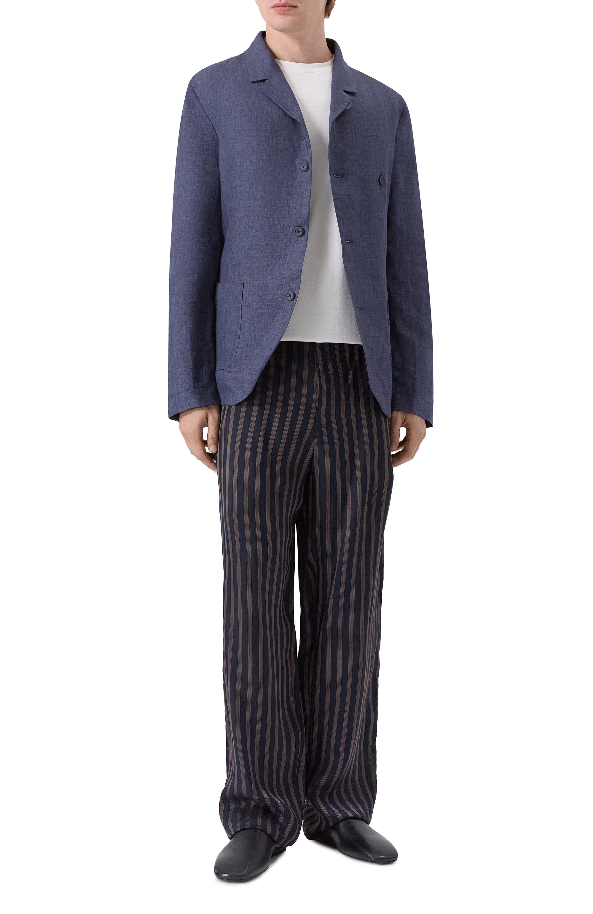 Льняной пиджак HANNES ROETHER, арт. J0P32PE.619, фото 2