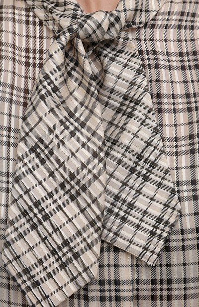 Шелковая блузка SAINT LAURENT, арт. 660885/Y6A98, фото 5