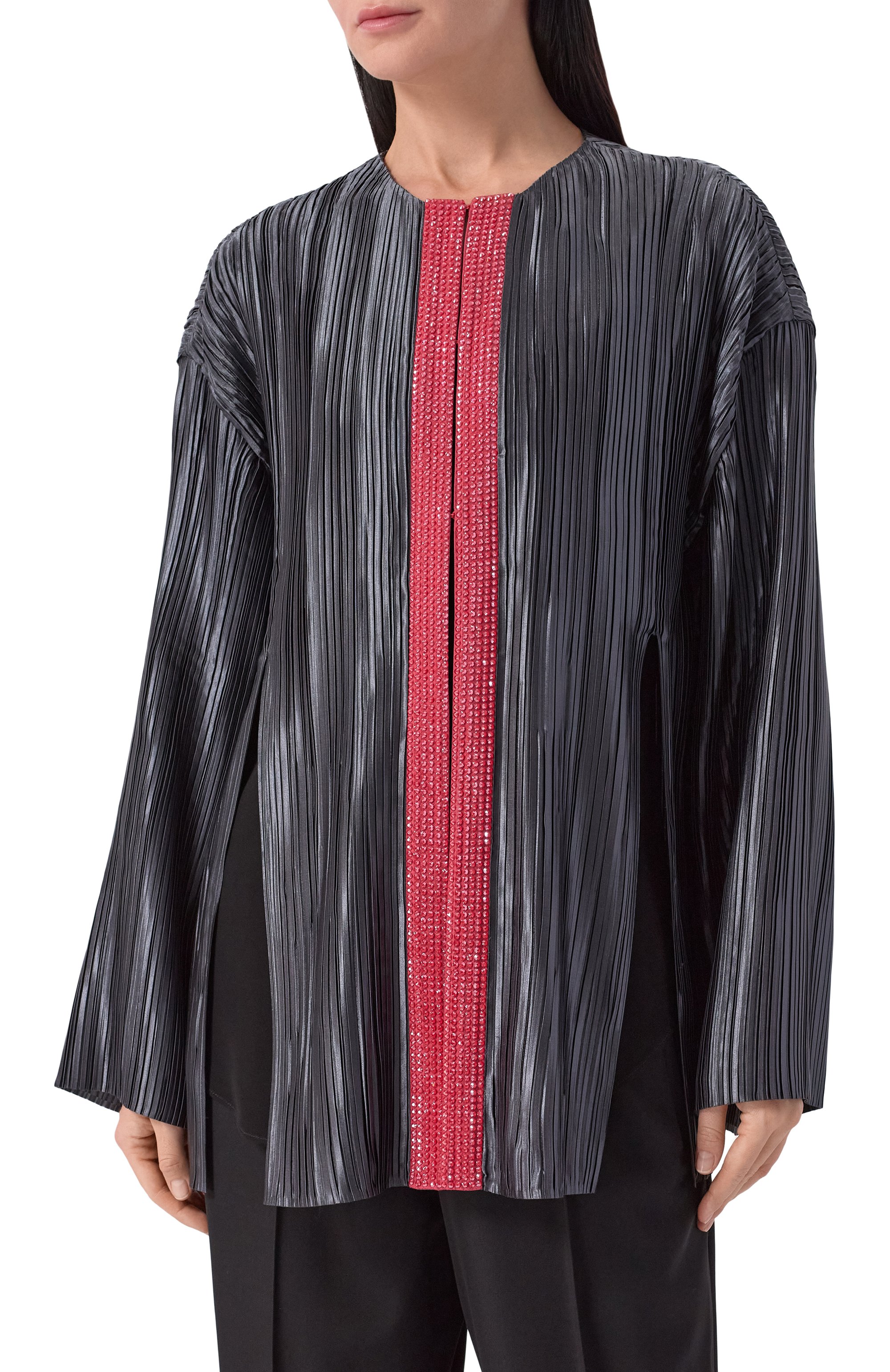 Жакет с отделкой стразами GIORGIO ARMANI, арт. GW002505/AF24543, фото 3