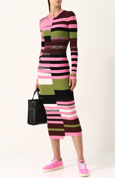 Вязаное платье-футляр с длинным рукавом OPENING CEREMONY, арт. F17KAT15066, фото 2