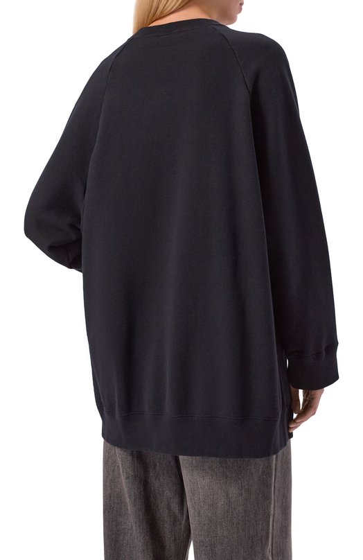 Хлопковый свитшот Undercover UC2E1894-3 Чёрный  UC2E1894-3 Фото 4