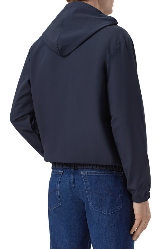 Шерстяной бомбер Marco Pescarolo MACAN/53F16 Синий  MACAN/53F16 Фото 4