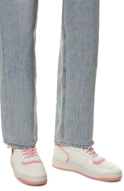 Кожаные кеды sl/80 SAINT LAURENT, арт. 686379/04GC0, фото 3