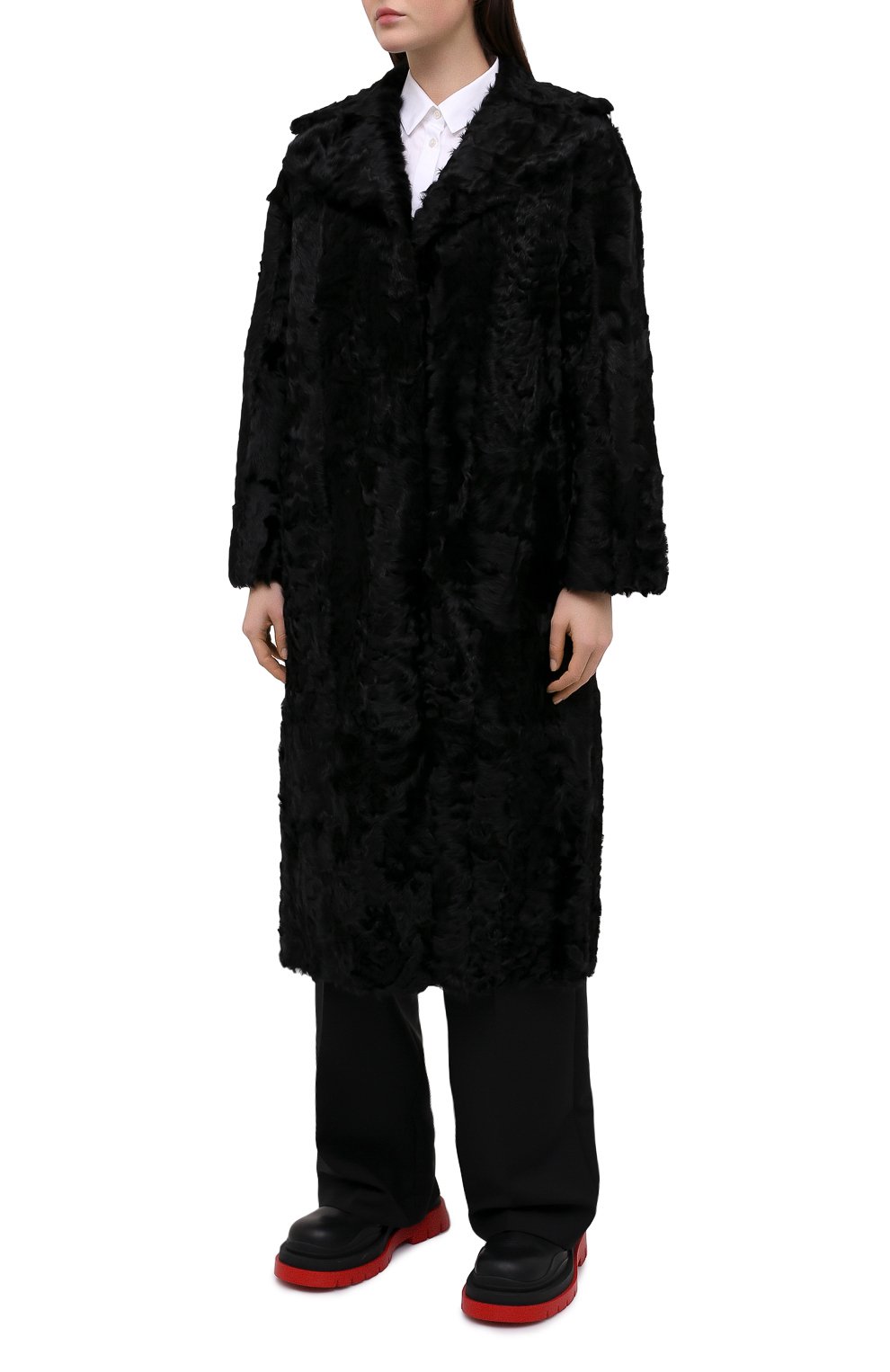 Шуба из овчины VALENTINO, арт. UF3FA420CAF, фото 3