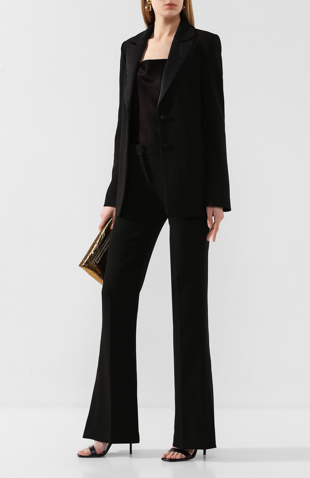Расклешенные брюки VICTORIA, VICTORIA BECKHAM, арт. 2120WTR000431B, фото 2