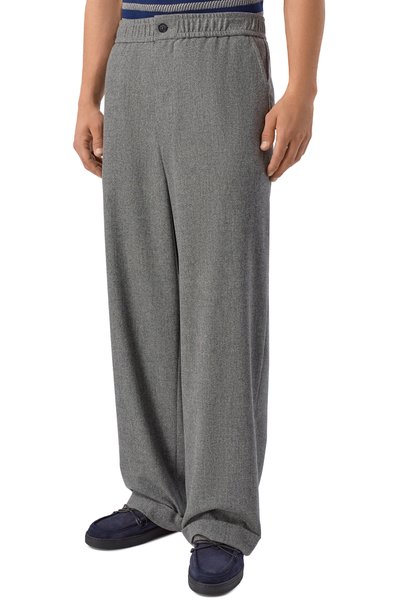 Брюки из шерсти и кашемира GIORGIO ARMANI, арт. GM004537/TE11804, фото 3