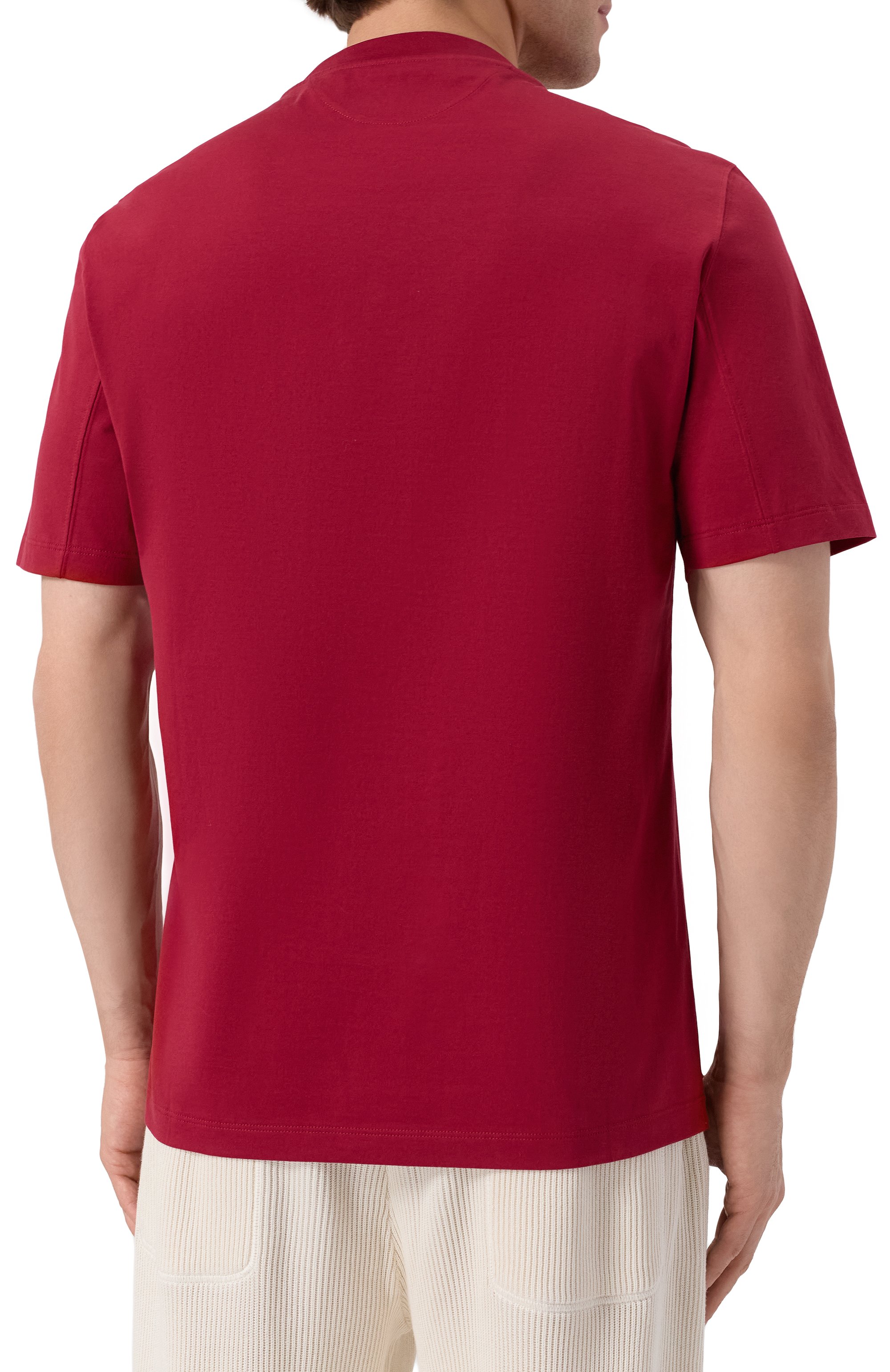 Хлопковая футболка BRUNELLO CUCINELLI, арт. M0B131362P, фото 4