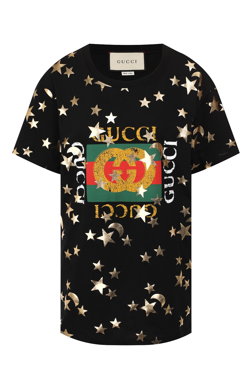 Хлопковая футболка GUCCI, арт. 492347/XJBH5, фото 1