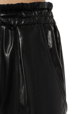 Женские брюки из экокожи ISABEL MARANT ETOILE черного цвета, арт. 23APA0006FA-A3B15E | Фото 5 (Длина (брюки, джинсы): Стандартные; Женское Кросс-КТ: Брюки-одежда; Материал внешний: Синтетический материал; Силуэт Ж (брюки и джинсы): Прямые; Материал сплава: Проставлено; Драгоценные камни: Проставлено; Материал подклада: Хлопок; Стили: Кэжуэл)