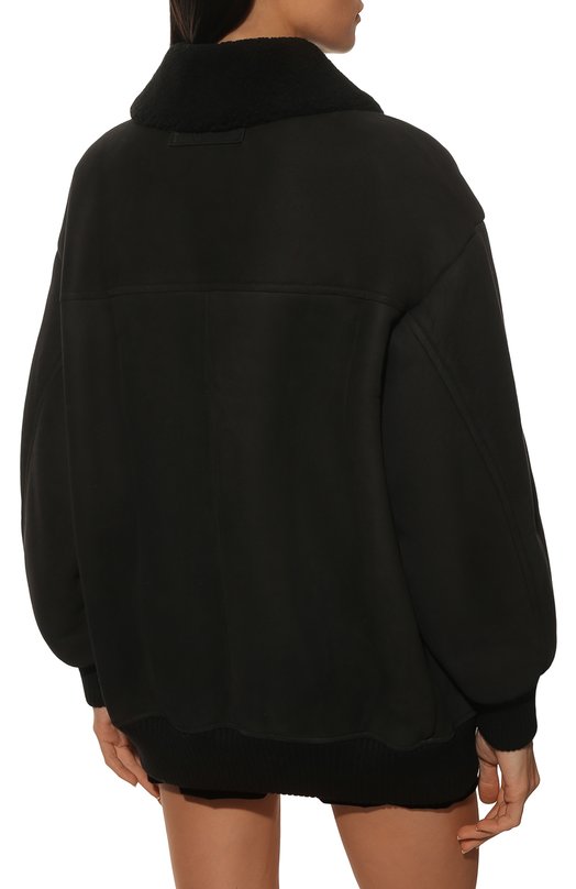 Дубленка из овчины Miu Miu MPV795-889-F0806 Чёрный  MPV795-889-F0806 Фото 4