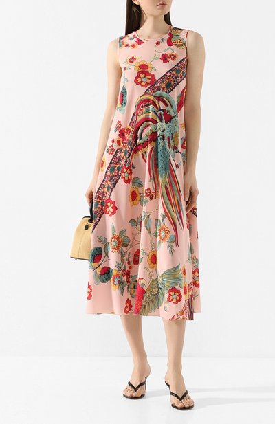 Шелковое платье REDVALENTINO, арт. TR0VA6I5/504, фото 2