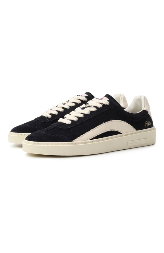 Замшевые кеды Rider Dsquared2 SNM0441/14170001 Синий SNM0441/14170001