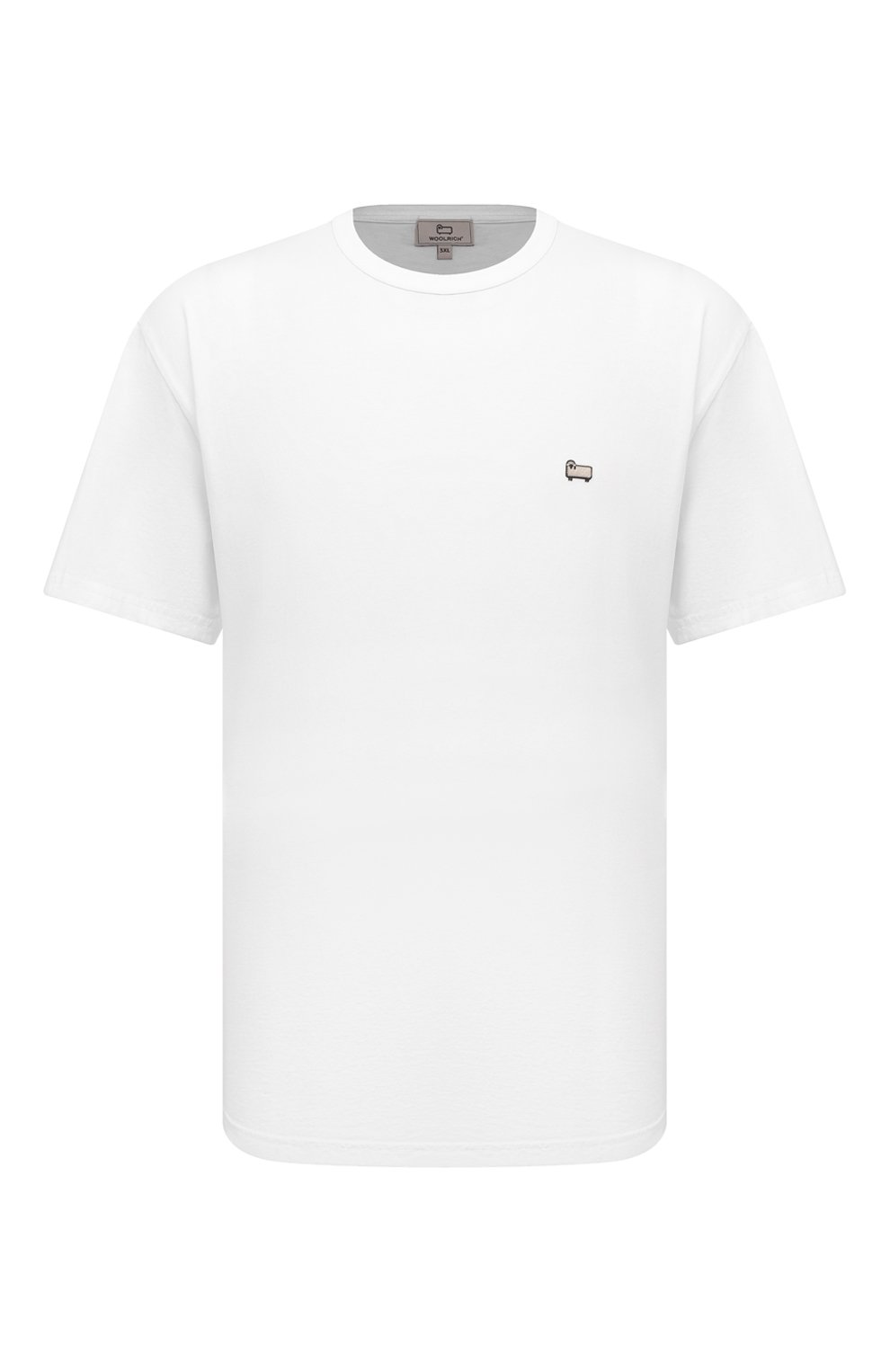 Хлопковая футболка WOOLRICH, арт. CFWOTE0093MRUT2926, фото 1